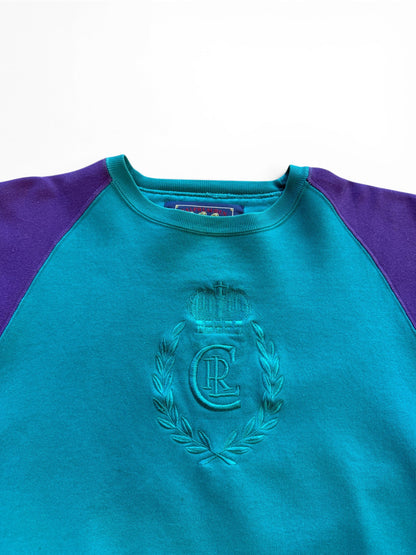 (L) Vintage 90s Ralph Lauren Embroidered Crewneck
