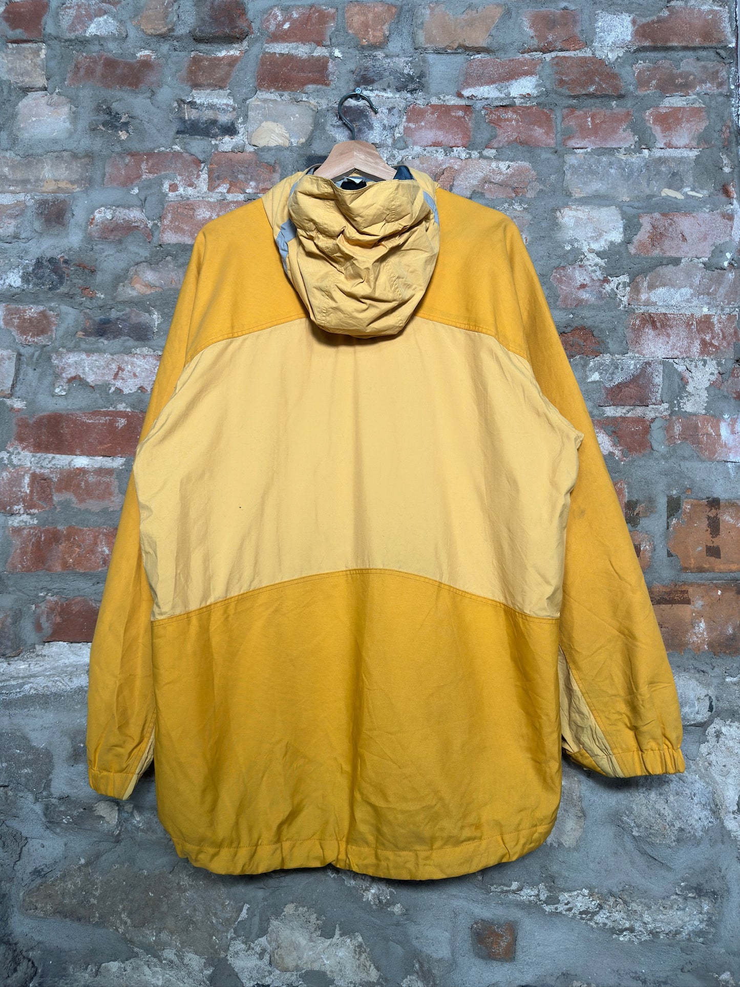 (M) 90s Patagonia Yellow Windbreaker