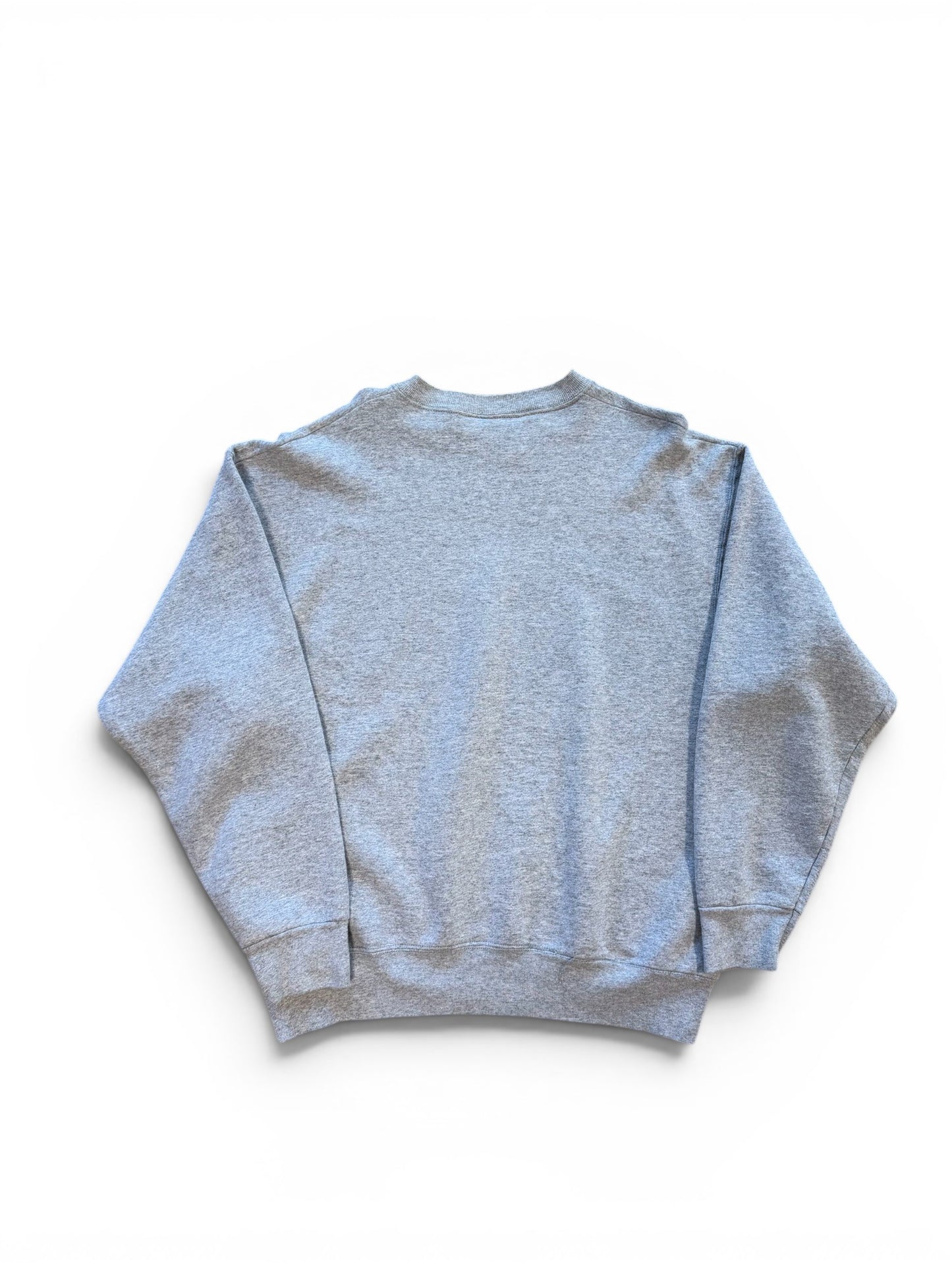 (L) Vintage 90s Budweiser Promo Crewneck Grey