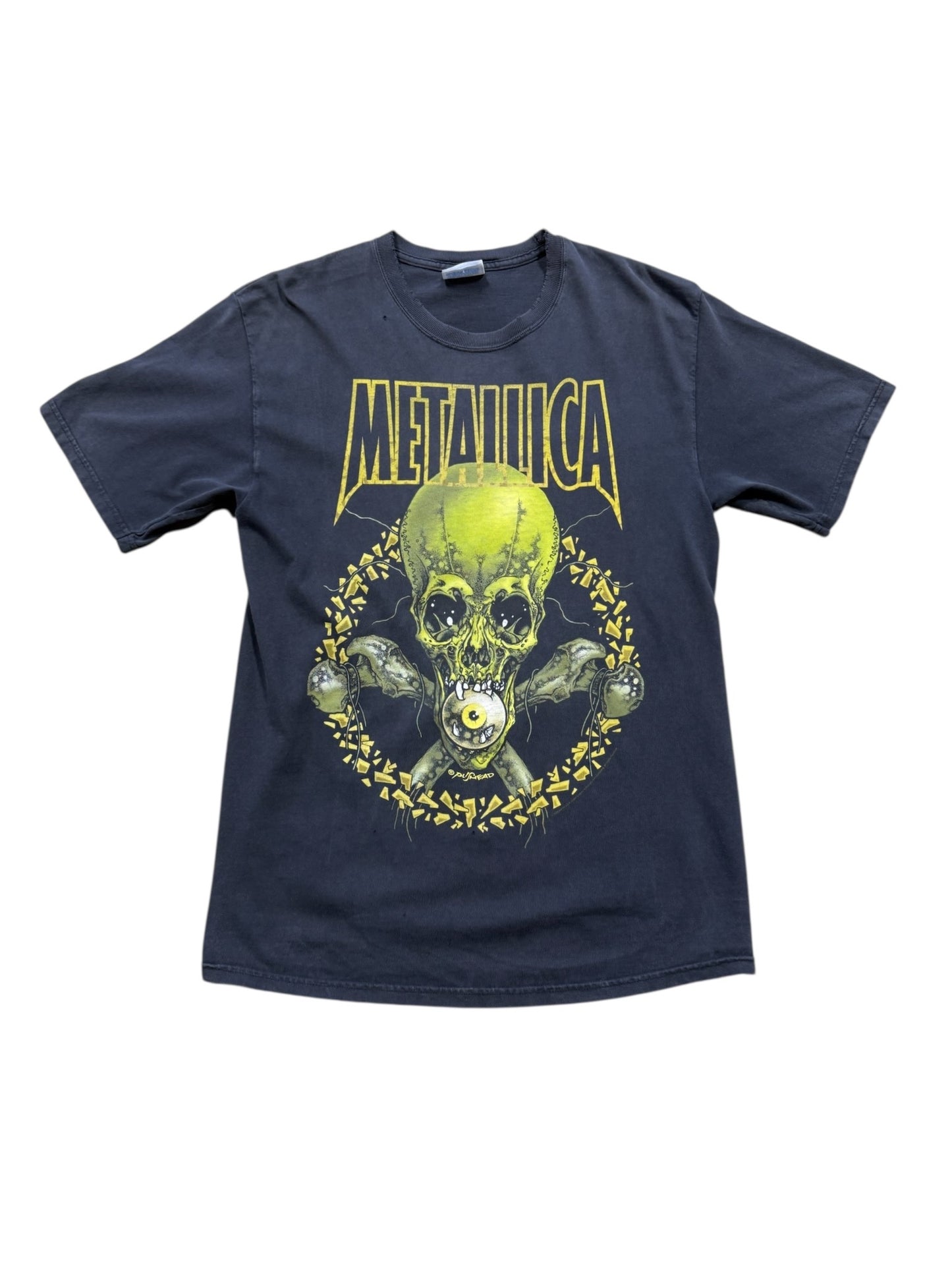 08" Metalica Pushead Clover T-Shirt Sz M