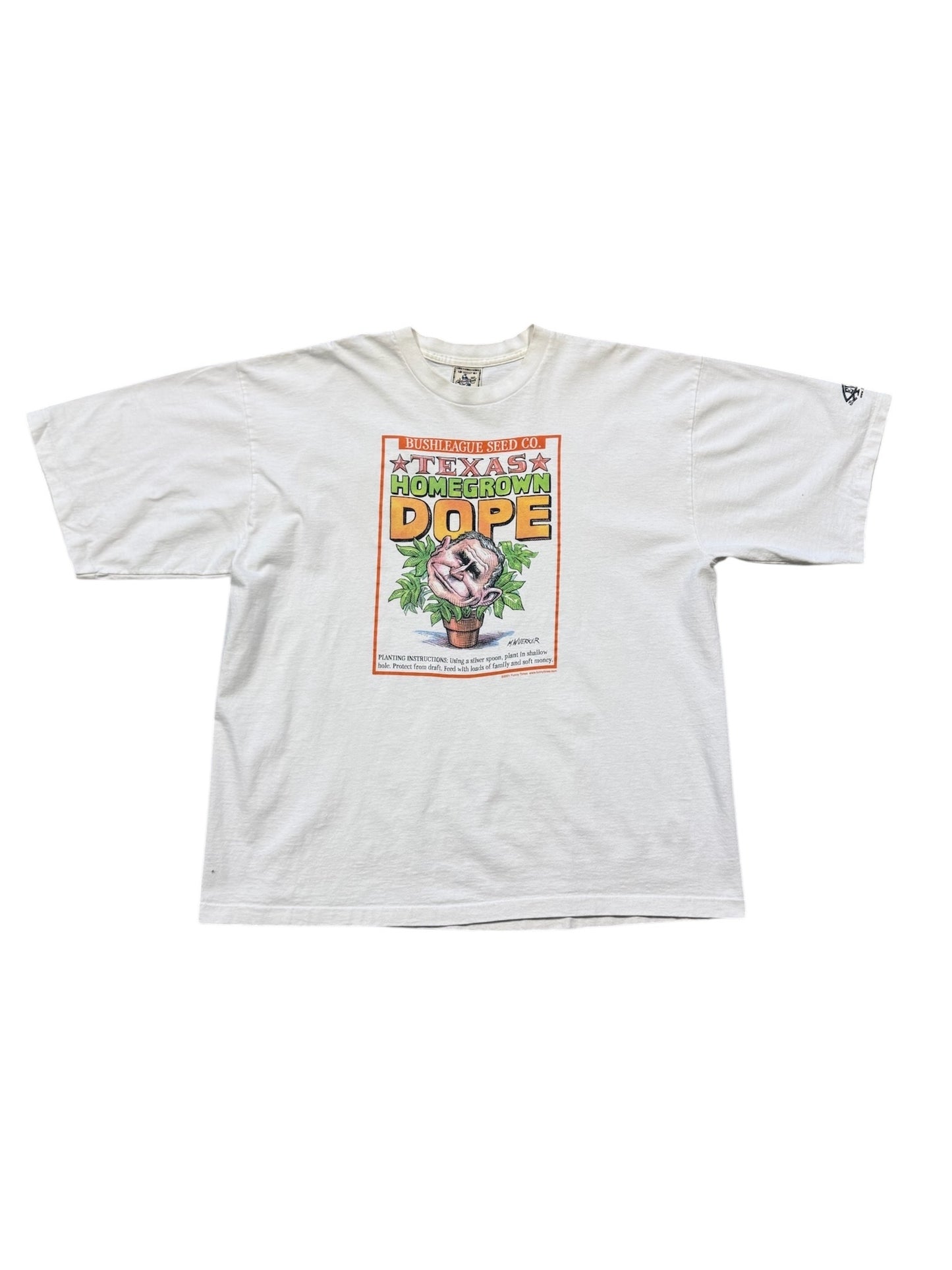 01" Bushleague Homegrown Dope T-Shirt Sz XXL