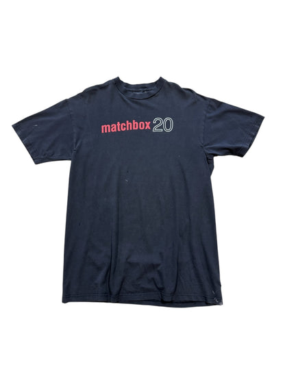 90s Matchbox Twenty Red Logo T-Shirt Sz L