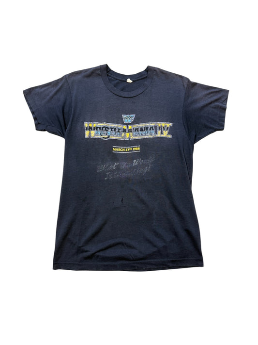 1988 Wrestle Mania T-Shirt Sz L