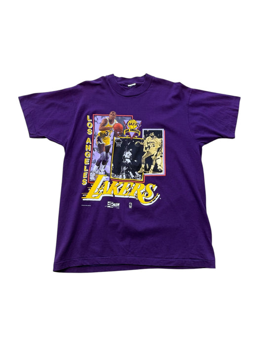 1990 La Lakers Salem T-Shirt Sz XL