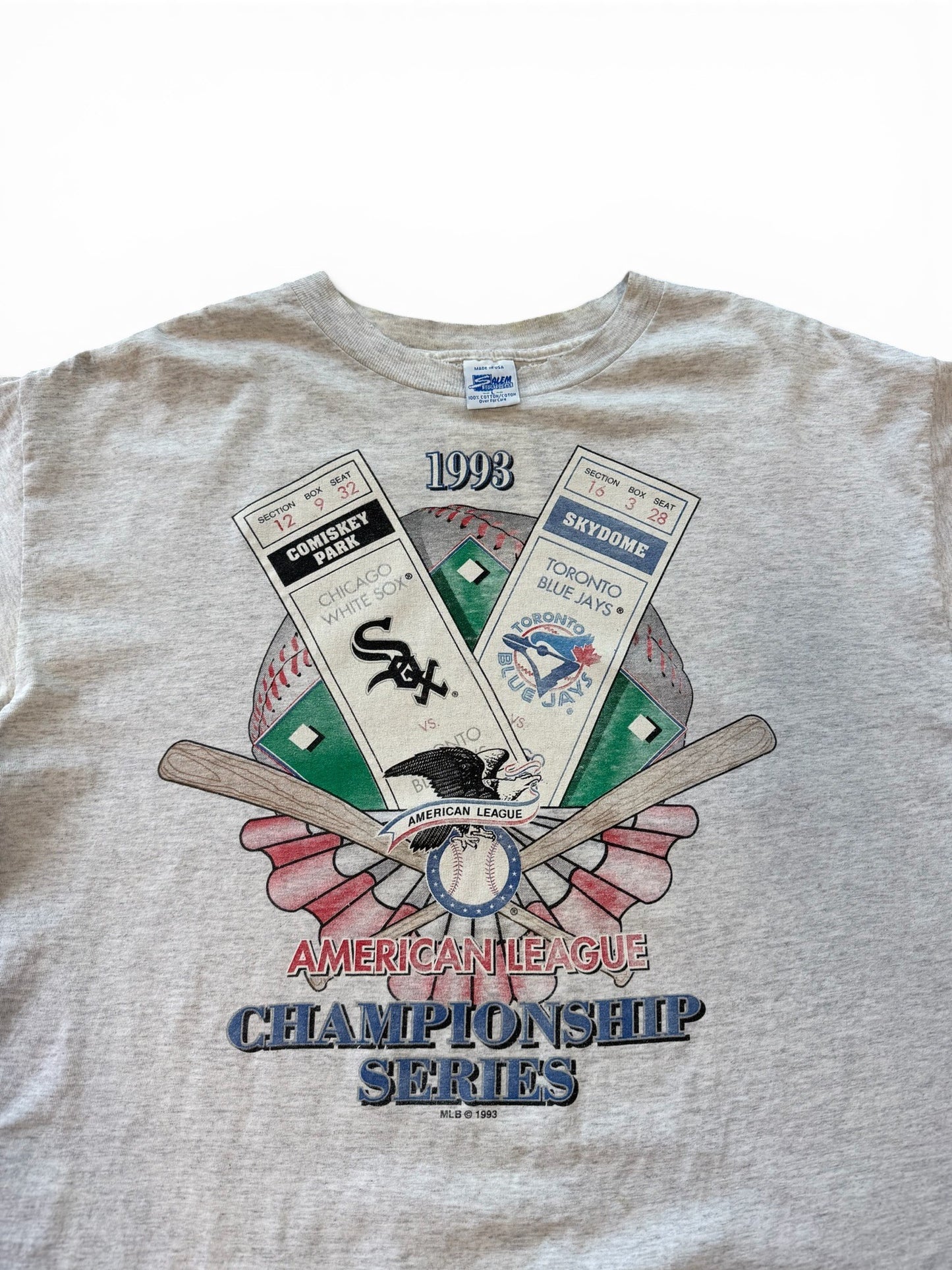 (L) Vintage 1993 Toronto Blue Jays ALD Tee