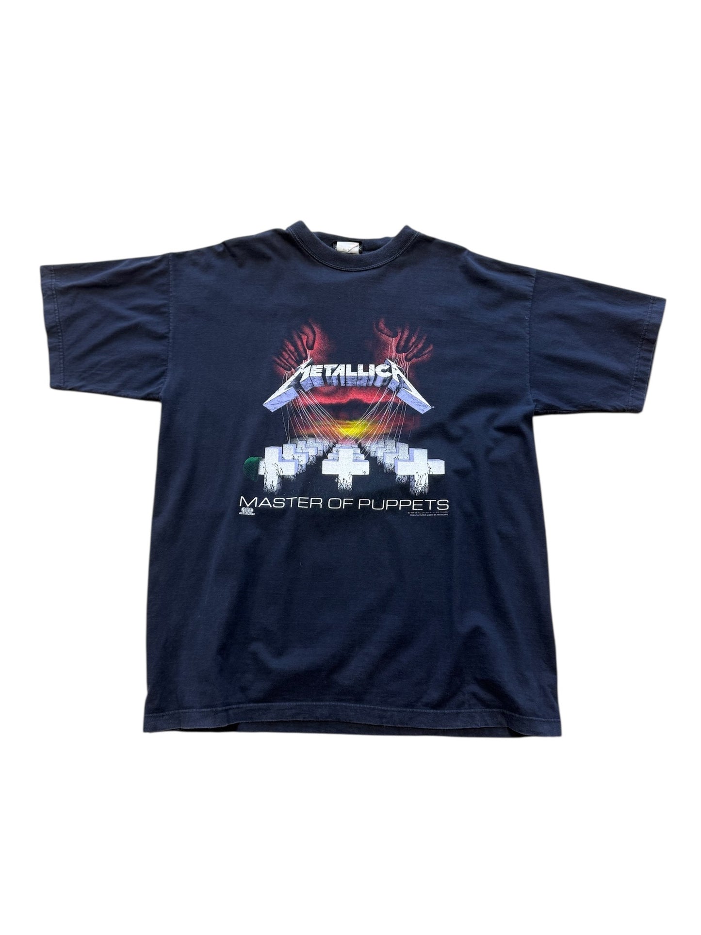 97" Metallica Master Of Puppets T-Shirt Sz XL
