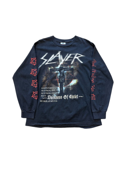 02" Slayer Darkness Of Christ Long Sleeve Sz L