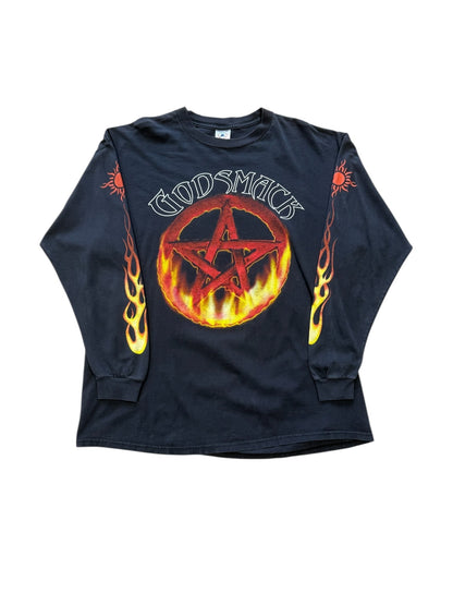 99" Godsmack Flame Long Sleeve Sz XL