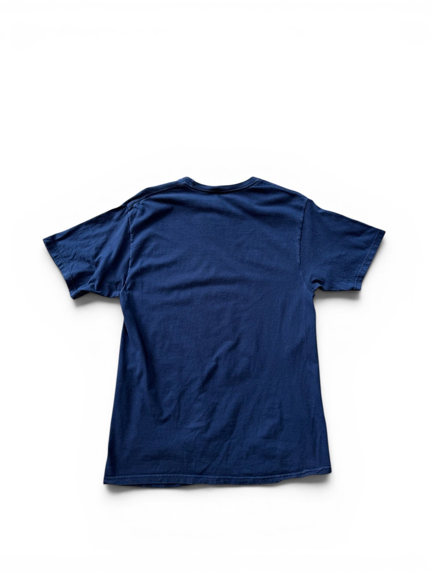(M) Stussy SS Logo Navy T-Shirt