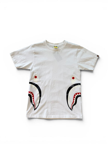 (S) Bape Side Logo White T-Shirt