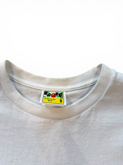 (S) Bape Side Logo White T-Shirt