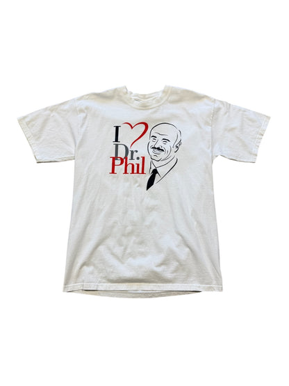 00s Love Dr Phil T-Shirt Sz L