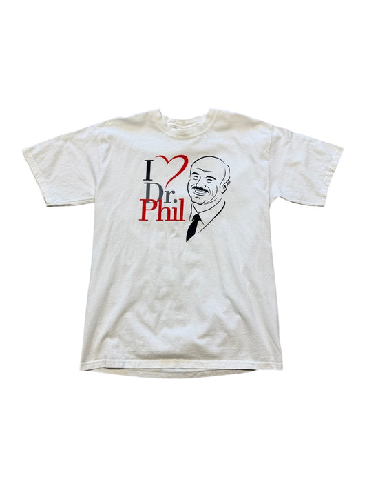 00s Love Dr Phil T-Shirt Sz L