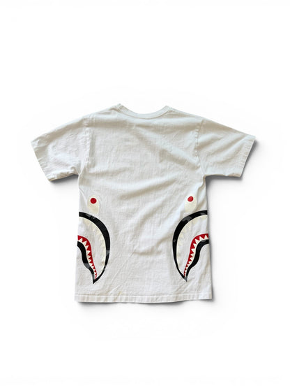(S) Bape Side Logo White T-Shirt