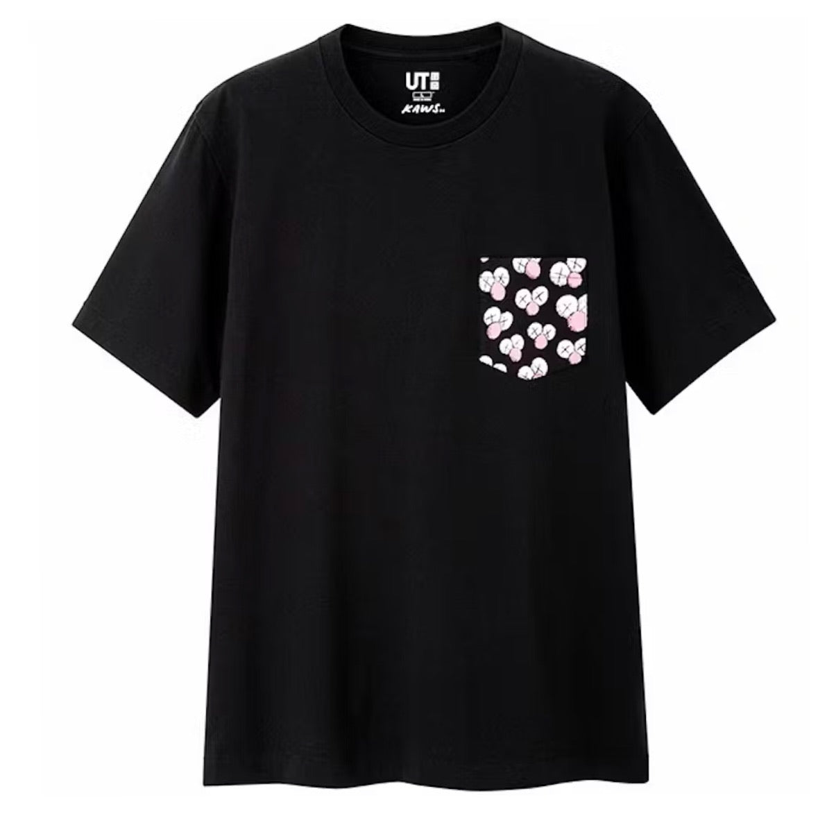 Kaws x UNIQLO Pocket T-Shirt Black