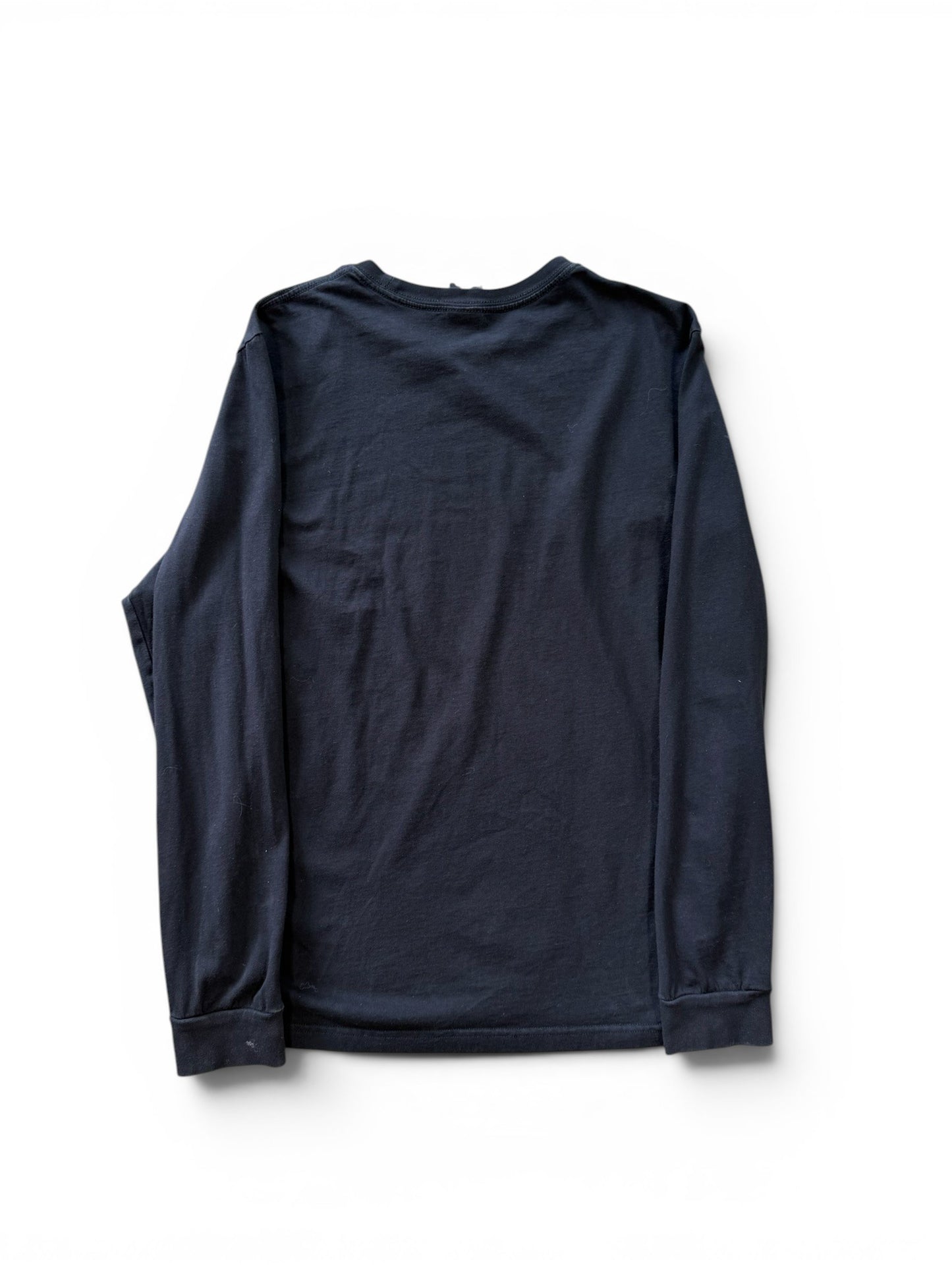 (L) OVO Collegiate Black Long Sleeve Shirt