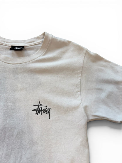 (S) Stussy Classic Logo T-Shirt White