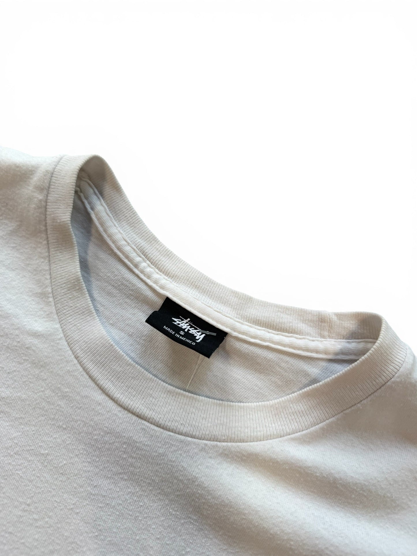 (S) Stussy Classic Logo T-Shirt White