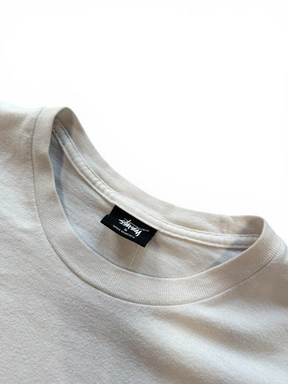 (S) Stussy Classic Logo T-Shirt White