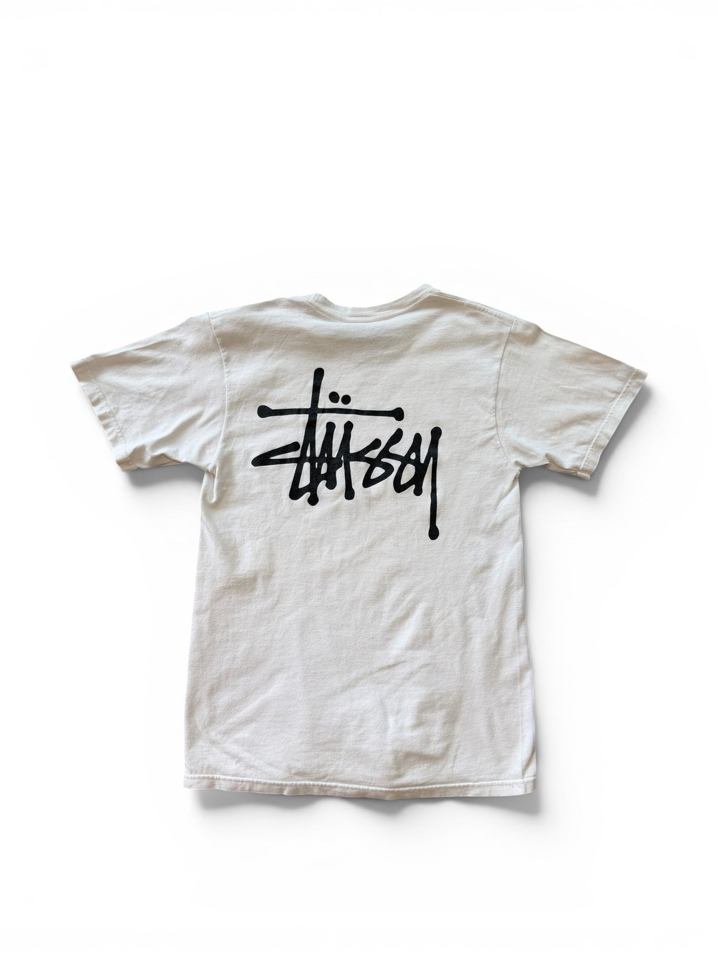(S) Stussy Classic Logo T-Shirt White