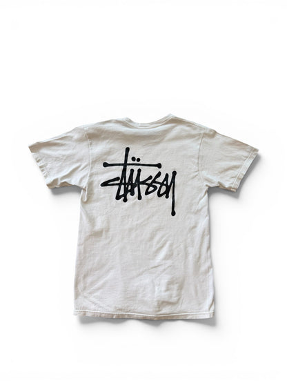 (S) Stussy Classic Logo T-Shirt White