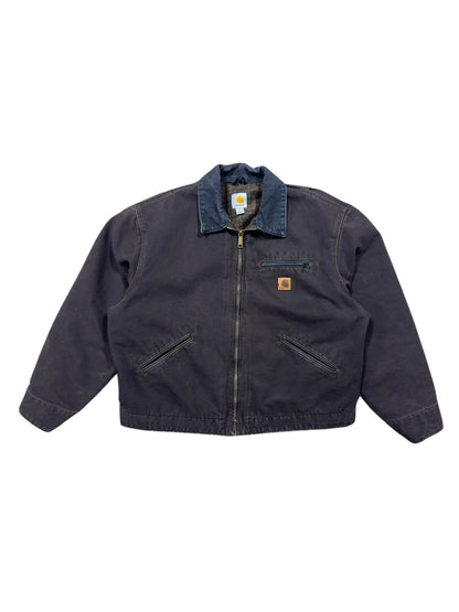 Vtg Carhartt Detroit Jacket Brown Sz XL