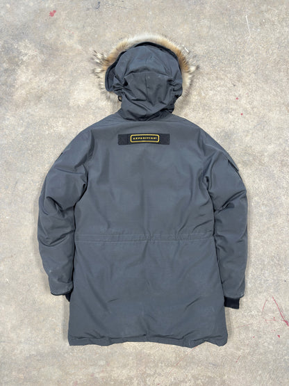 (S) Canada Goose Expedition Parka Grey