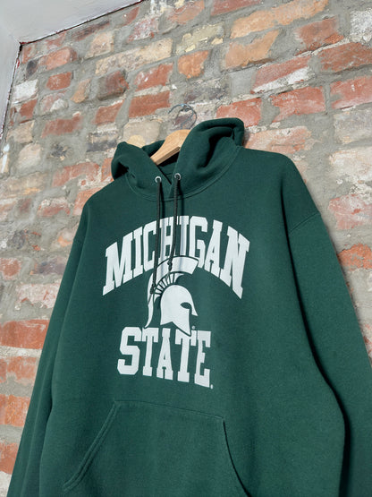 (L) Vtg Michigan State Spartans Hoodie