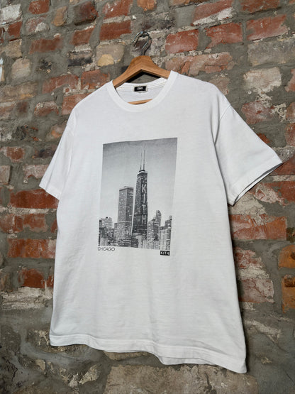 (S) Kith Chicago Skyline T-Shirt