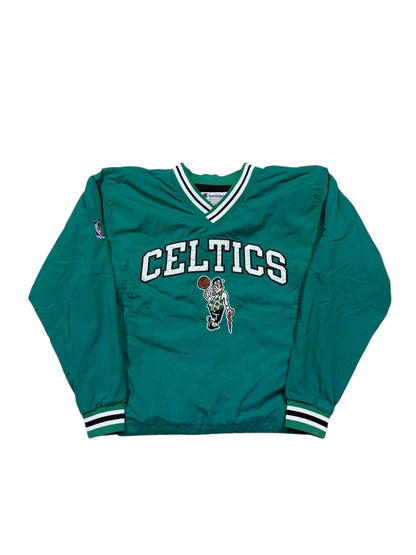Vtg Boston Celtics Champion Windbreaker Sz XL