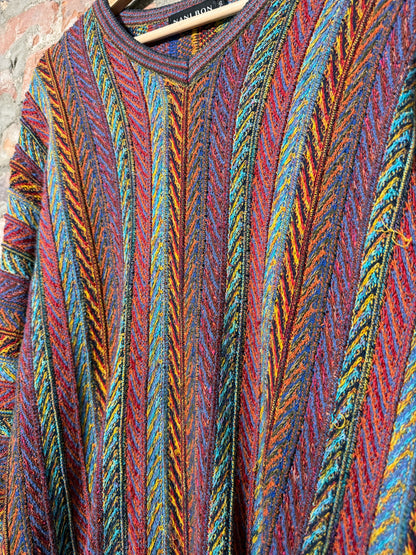 Vtg Nani Bon Knit Sweater Sz M