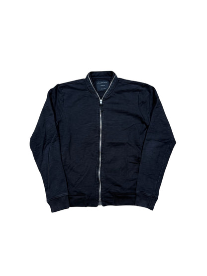 All Saints Full Zip Sweater Black Sz M