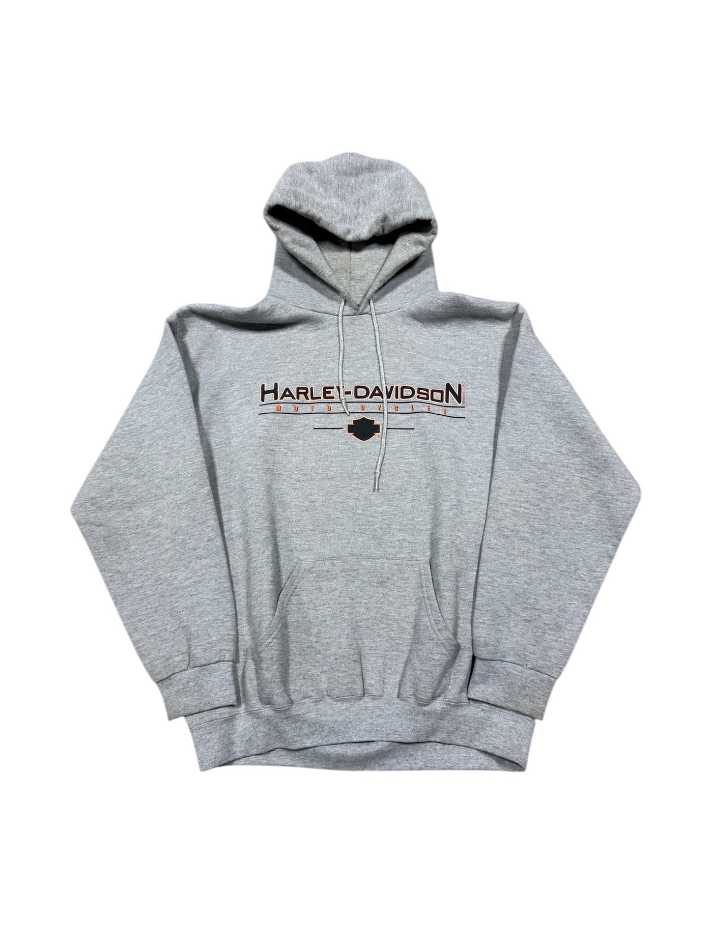 Vtg Harley Davidson Auburn MASS Hoodie Sz L