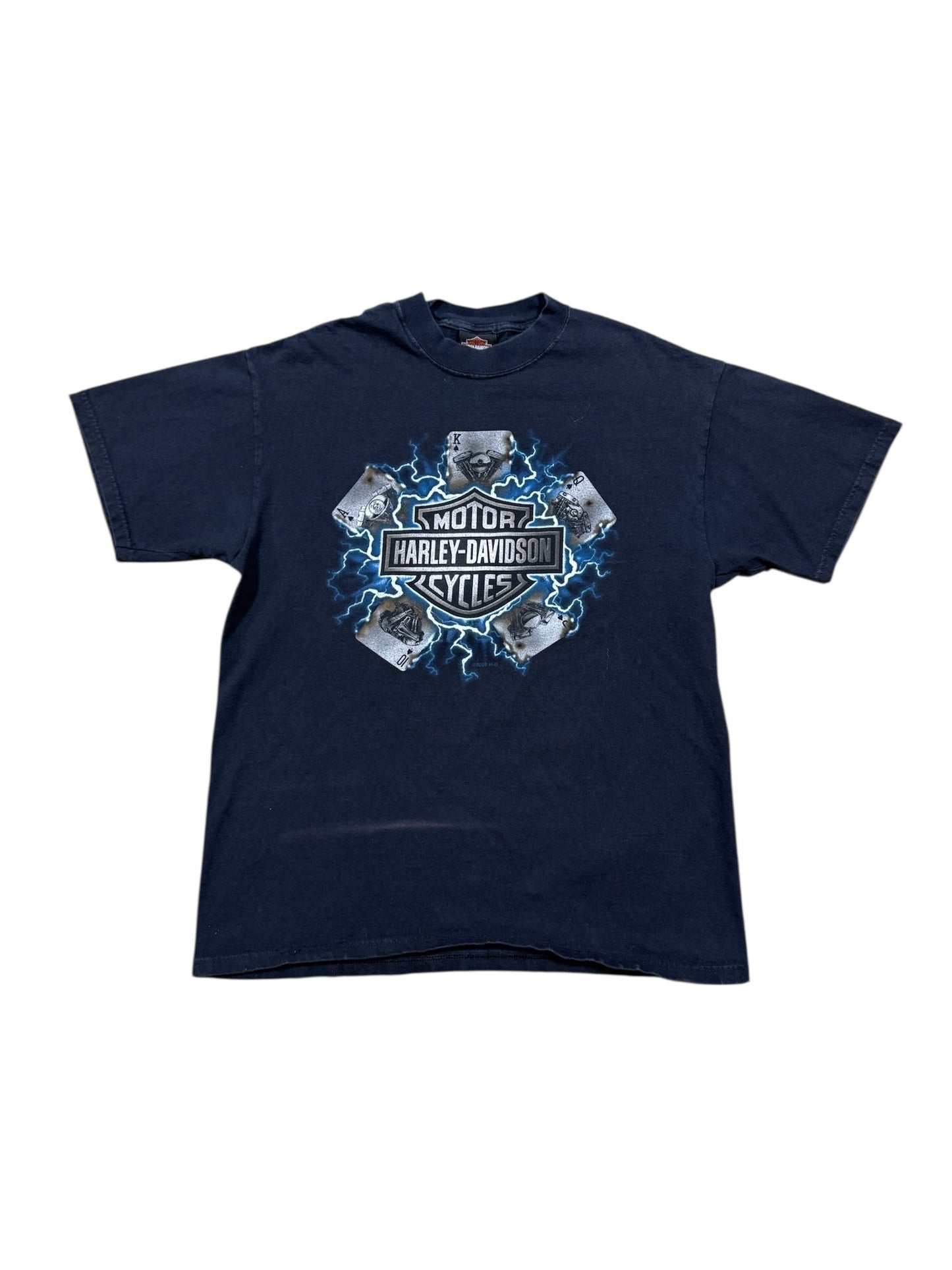 Vtg Harley Davidson Nevada T-Shirt Sz L
