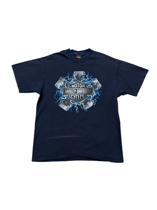 Vtg Harley Davidson Nevada T-Shirt Sz L