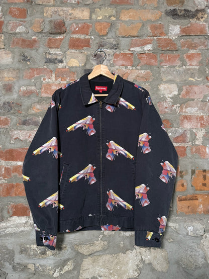 Supreme x Alessandra Mendini 3D Gun Print Work Jacket Sz M