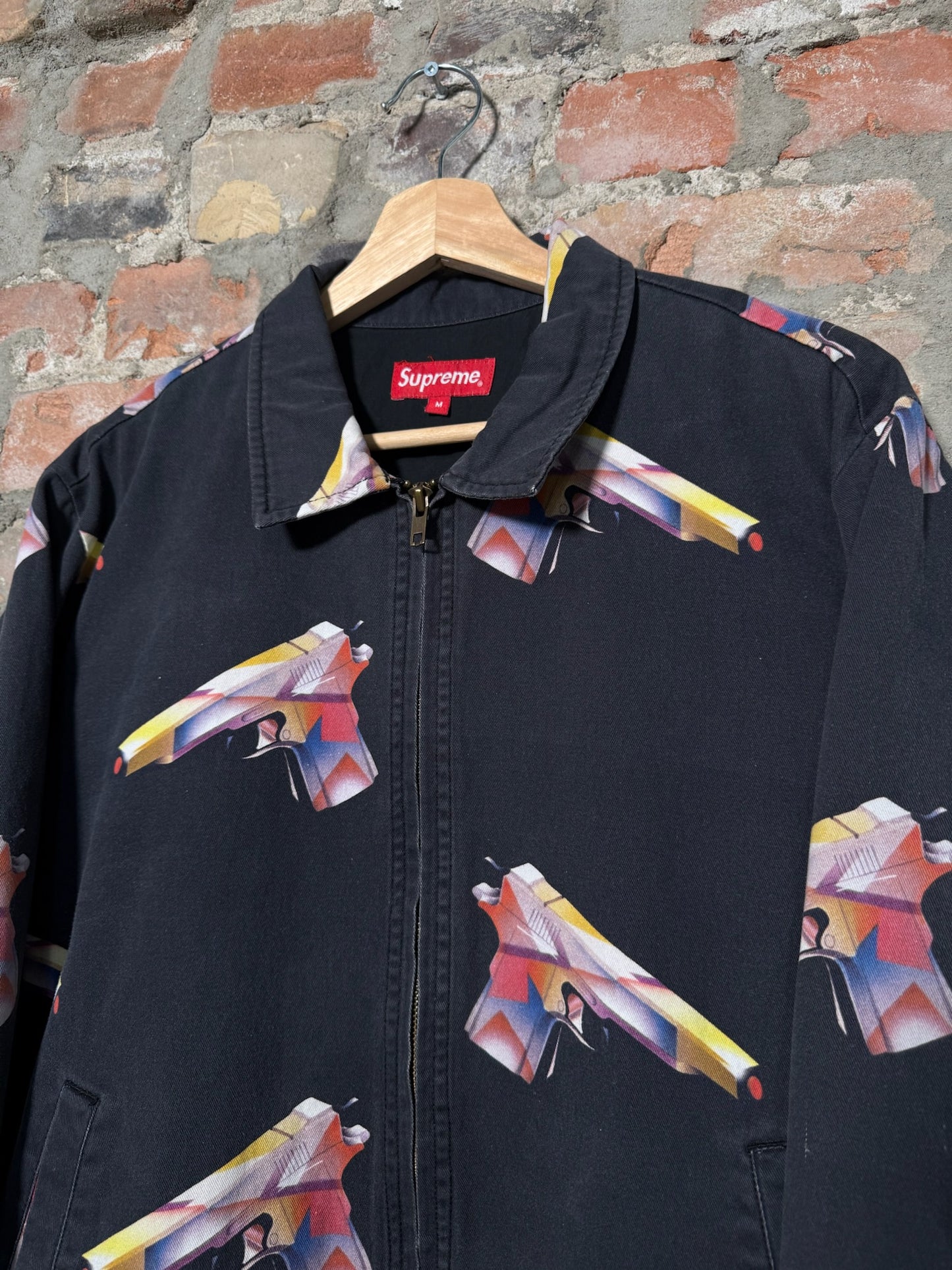 Supreme x Alessandra Mendini 3D Gun Print Work Jacket Sz M