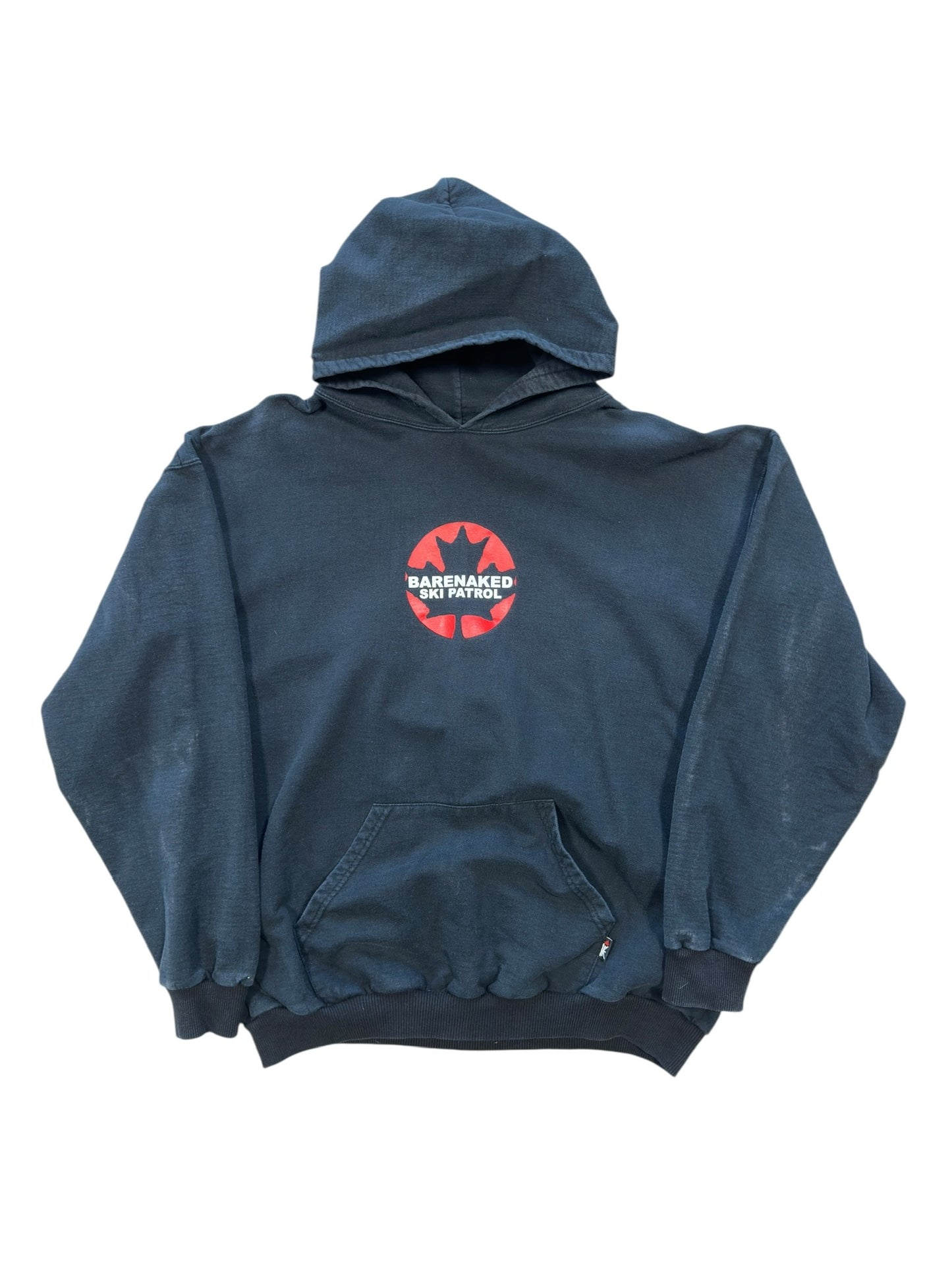 (XL) 00s Bare Naked Ski Patrol Hoodie