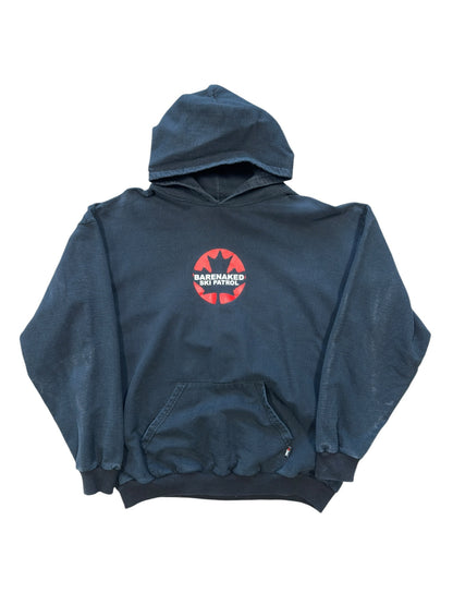 (XL) 00s Bare Naked Ski Patrol Hoodie