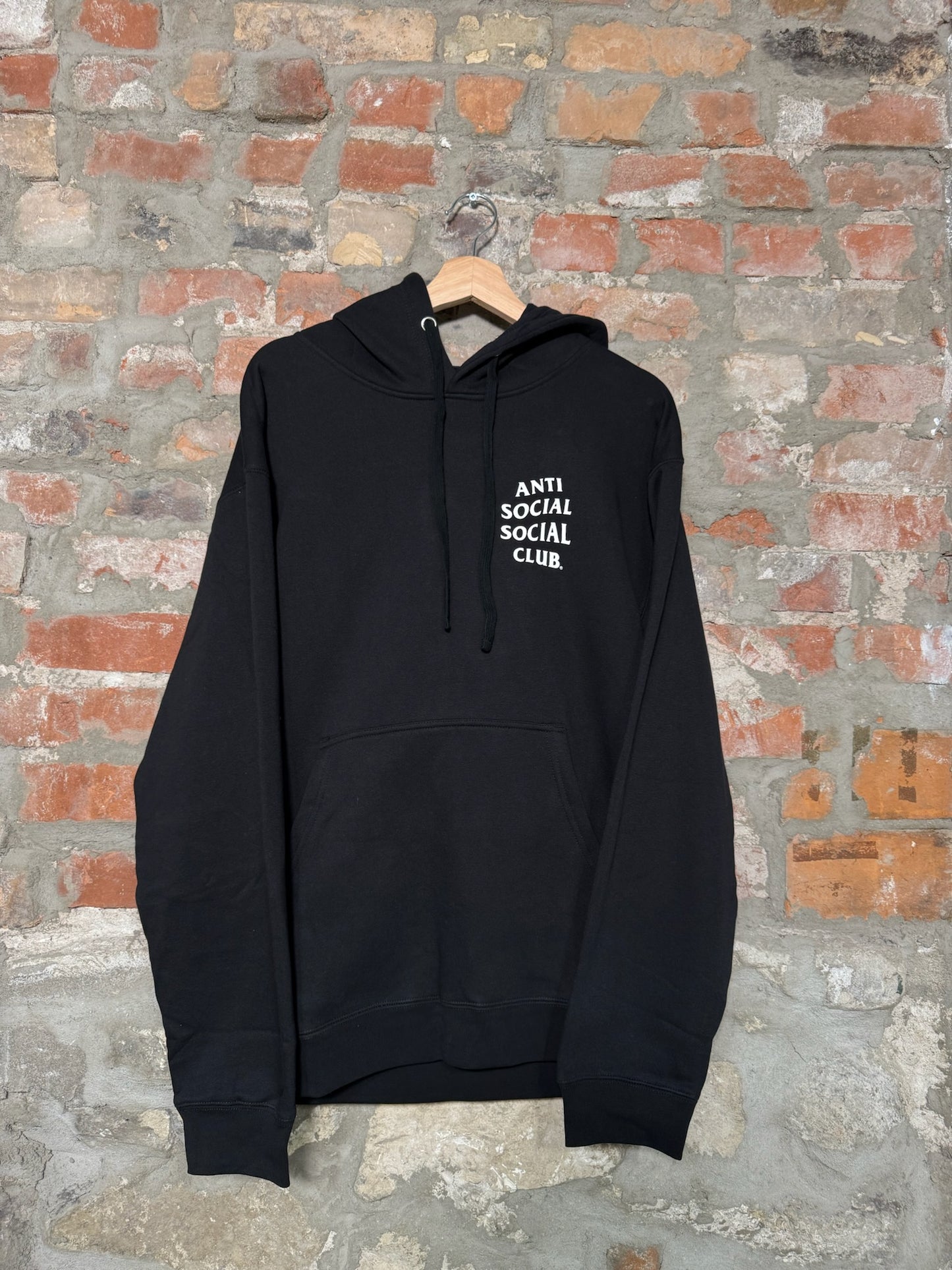 Anti Social Social Club Floral Hoodie Sz L