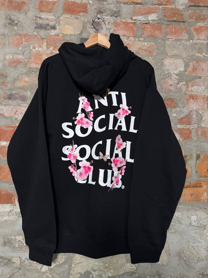 Anti Social Social Club Floral Hoodie Sz L