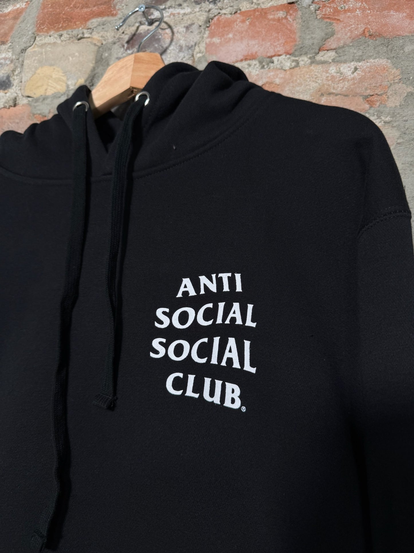 Anti Social Social Club Floral Hoodie Sz S