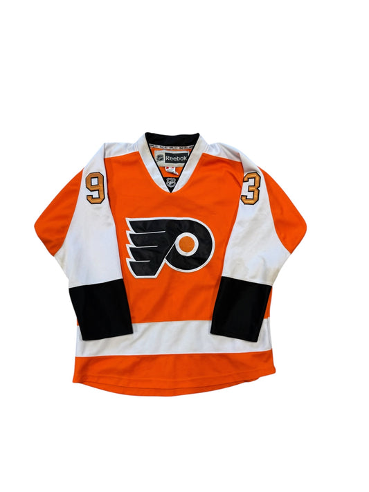 (L) Philadelphia Flyers Voracek Reebok Hockey Jersey