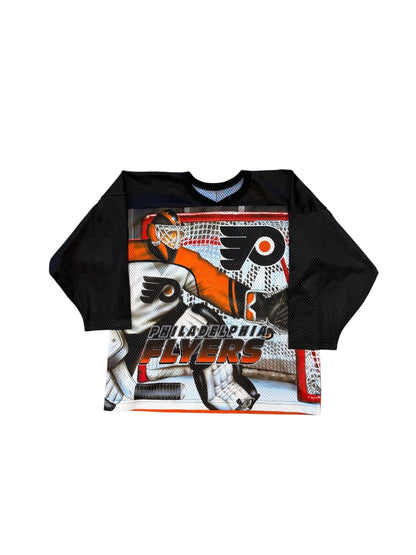 (S) Vtg CCM Philadelphia Flyers Graphic Jersey