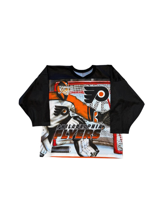 (S) Vtg CCM Philadelphia Flyers Graphic Jersey