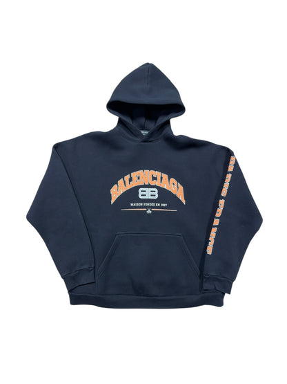 (M) Balenciaga Maison Wide Fit Hoodie