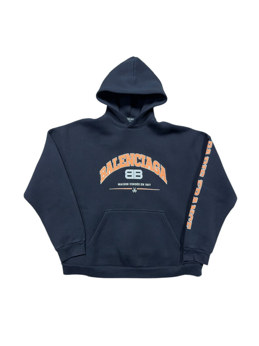 (M) Balenciaga Maison Wide Fit Hoodie