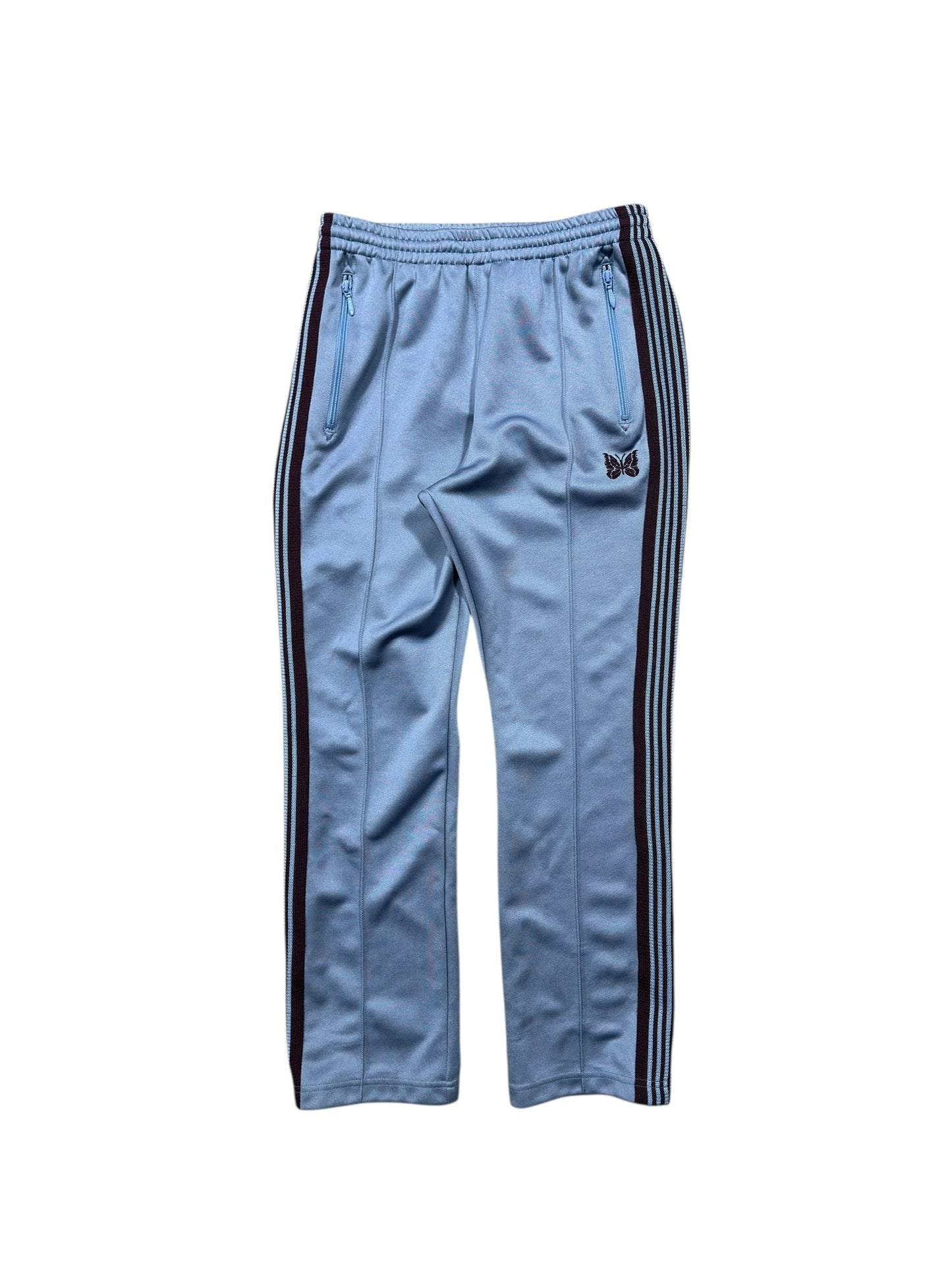 (S) Needles Zipped Track Pants Baby Blue