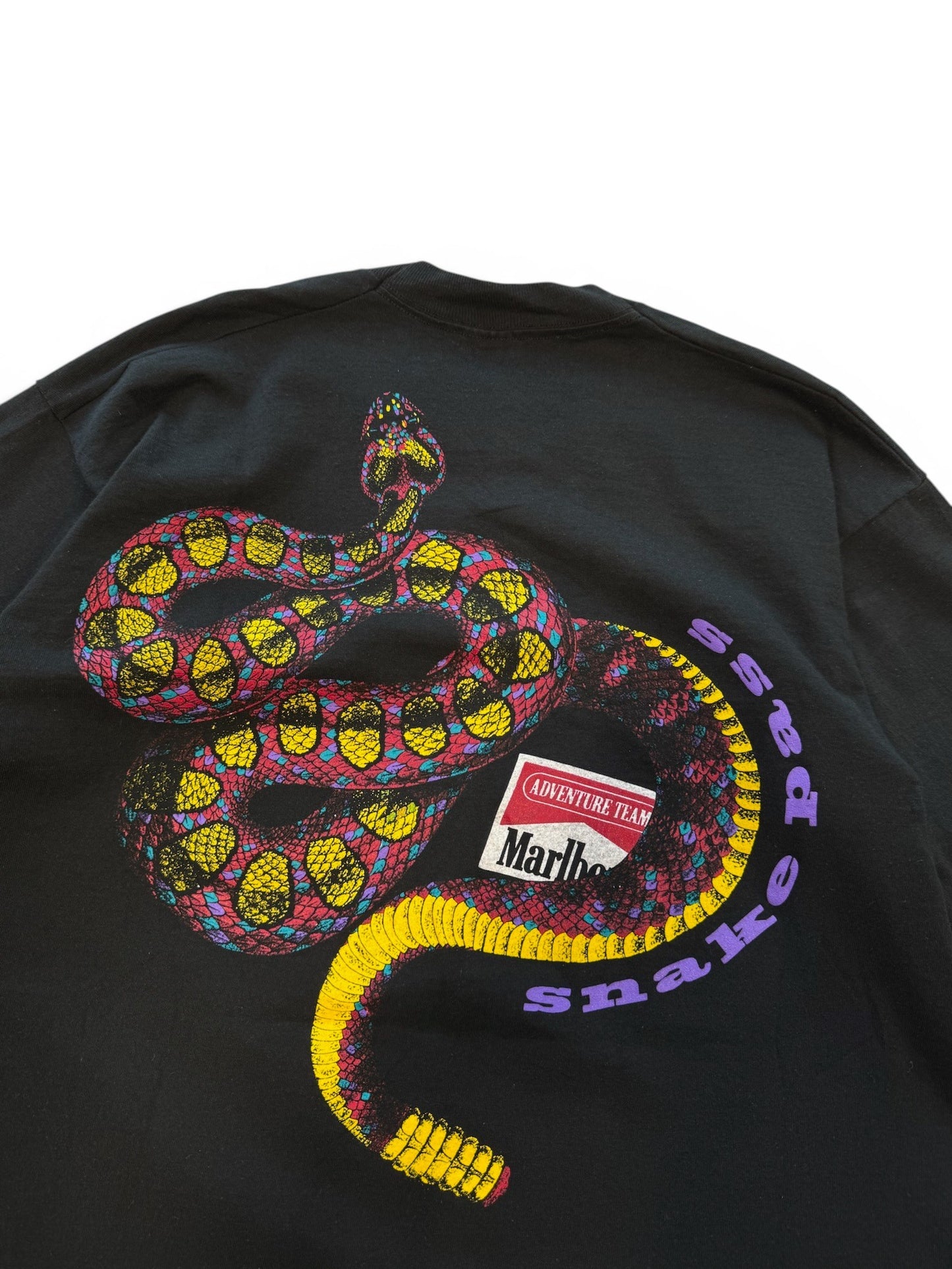 (XL) Vintage 90s Marlboro Snakepass Tee