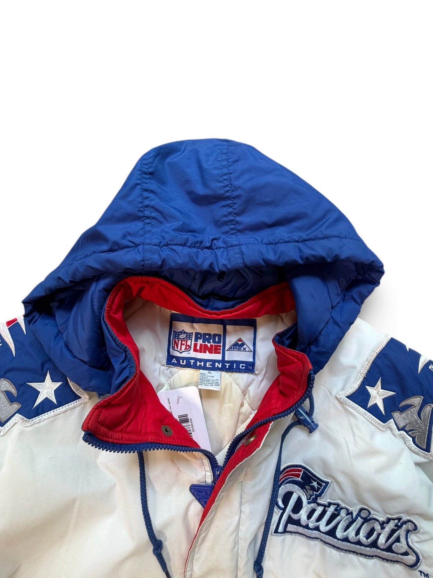 (XL) Vintage 90s New England Patriots Apex One Jacket